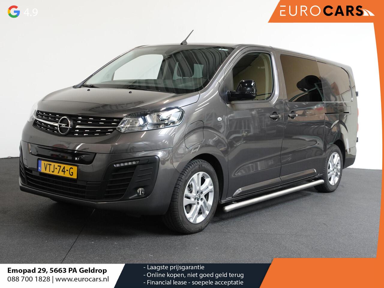 Opel VIVARO Vivaro-e L3H1 Dubbele Cabine Edition 75 kWh Automaat Airco Navigatie Cruise Control