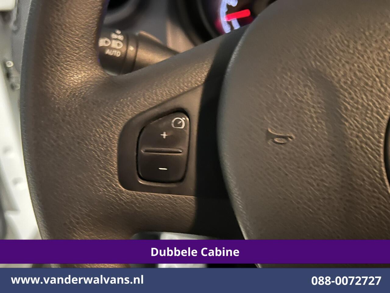 Opel VIVARO 1.6 CDTI 126pk L2H1 Dubbele cabine Euro6 Airco | 5-Zits | Camera | Navigatie | Omvormer | Trekhaak Cruisecontrol, Parkeersensoren