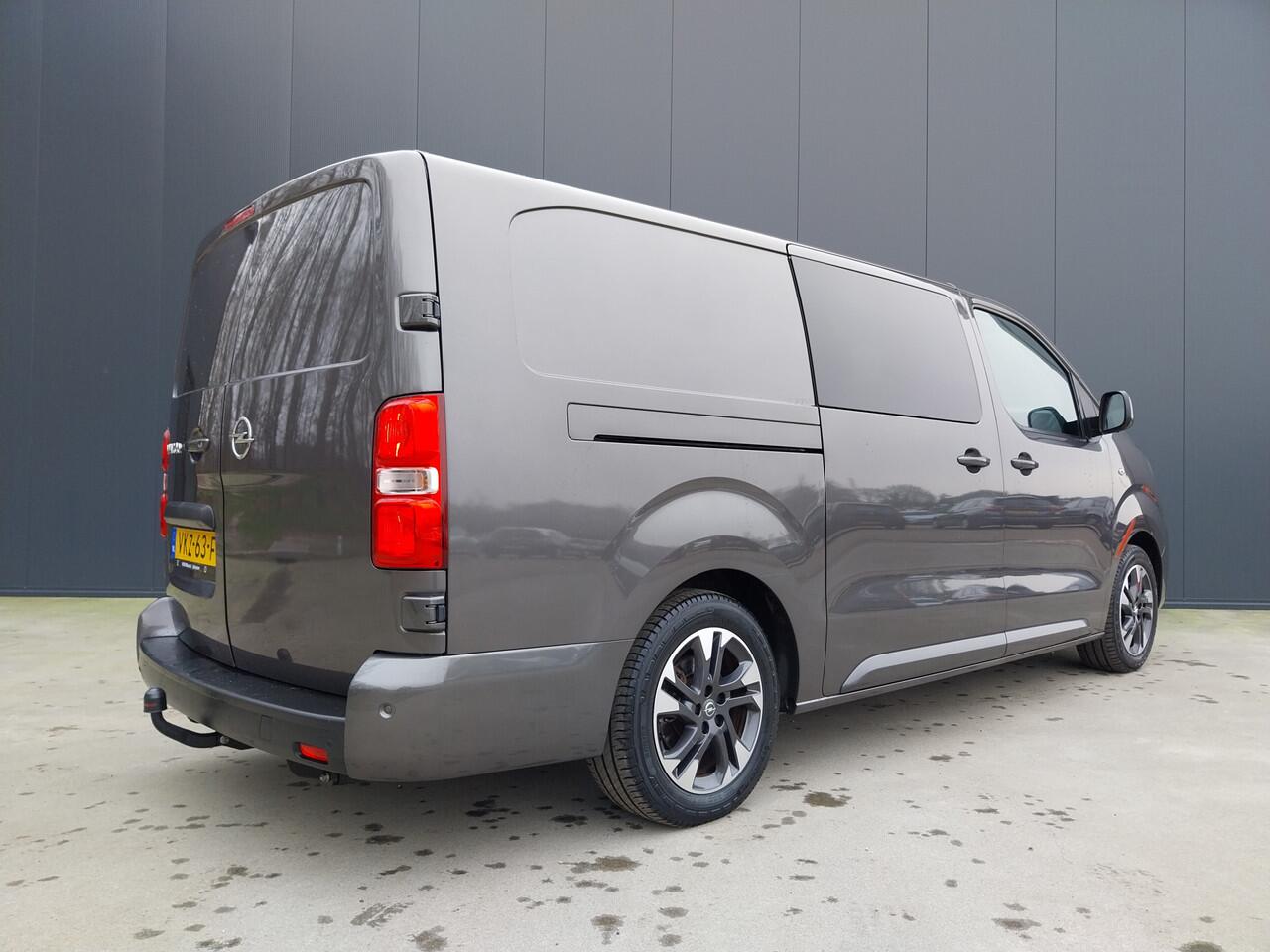 Opel VIVARO 50kWh L3H1 Innovation DUBBEL CABINE APPLE CARPLAY CAMERA HALF LEER LED NAVI CRUISE TREKHAAK