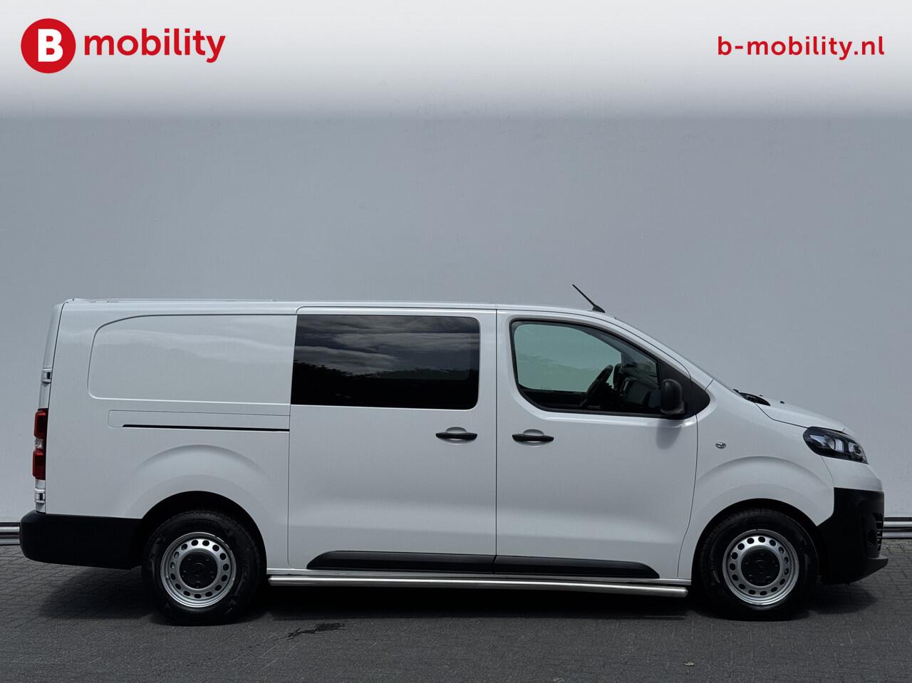Opel VIVARO 2.0 CDTI 180PK L3H1 Automaat Dub. Cabine 6-Pers. Innovation Trekhaak 2.000kg | Apple CarPlay | Betimmering | Cruise Control | Navigatie | Sidebars