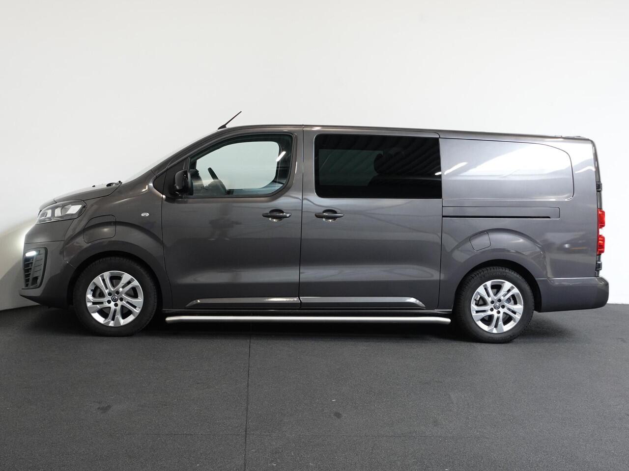 Opel VIVARO Vivaro-e L3H1 Dubbele Cabine Edition 75 kWh Automaat Airco Navigatie Cruise Control