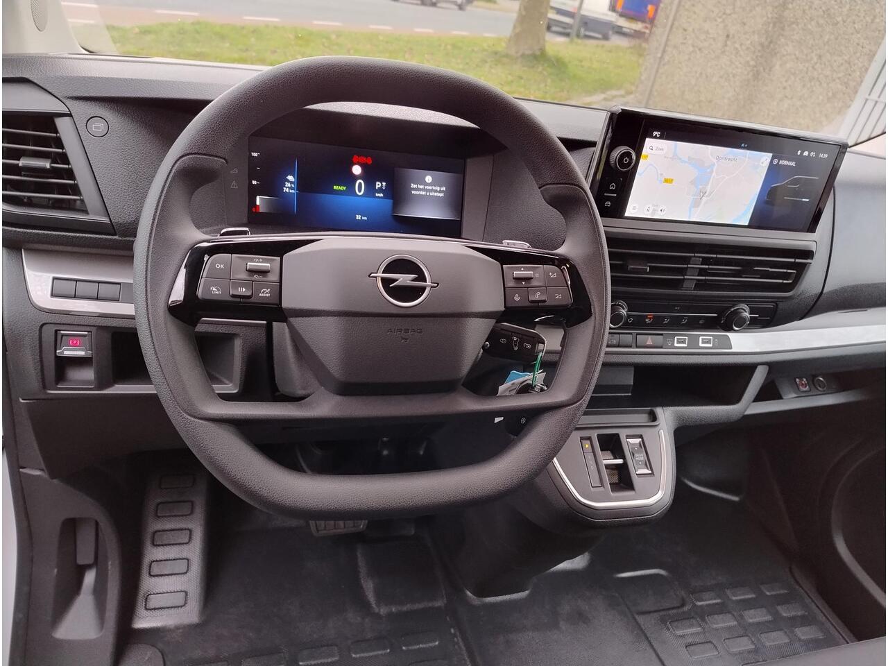 Opel VIVARO Electric L2 75 kWh 136pk | ACTIE! | 8 jaar garantie | 0% financial lease | Multimedia | Apple Carplay | Android Auto | Achteruitrijcamera | Parkeersensoren voor en achter | Digital cockpit | Stuurwielbediening | Scheidingswand comfort | Bestuurdersstoel c