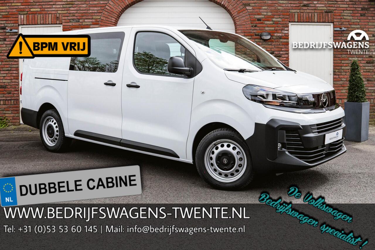 Opel VIVARO 1.5 Diesel 120pk L3H1 DUB/CAB Apple Carplay/Anroid auto 6-zitplaatsen NAVI