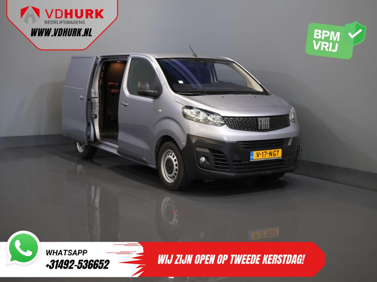 Opel VIVARO (Fiat Scudo) 2.0 MJ 145 pk L3 BPM VRIJ! Adapt.Cruise/ Climate/ Keyless/ Carplay/ Camera/ PDC