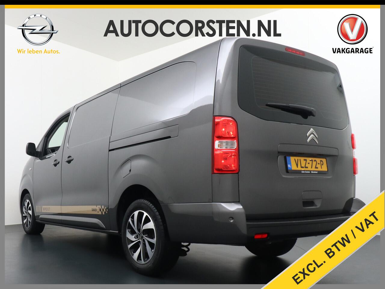 Opel VIVARO 2.0D 145pk XL L3H1 3-Persoons Navi Apple Carplay Android Auto Cruise Pdc 2X Schuifdeur Cruise DAB+ Bordherkenning WiFi Citroen Connect Regen/Lichtsensor Dodehoeksensor SpoorAssist Voorruit+Wisserverwarmd 1e Eigenaar Euro 6 370Nm koppel