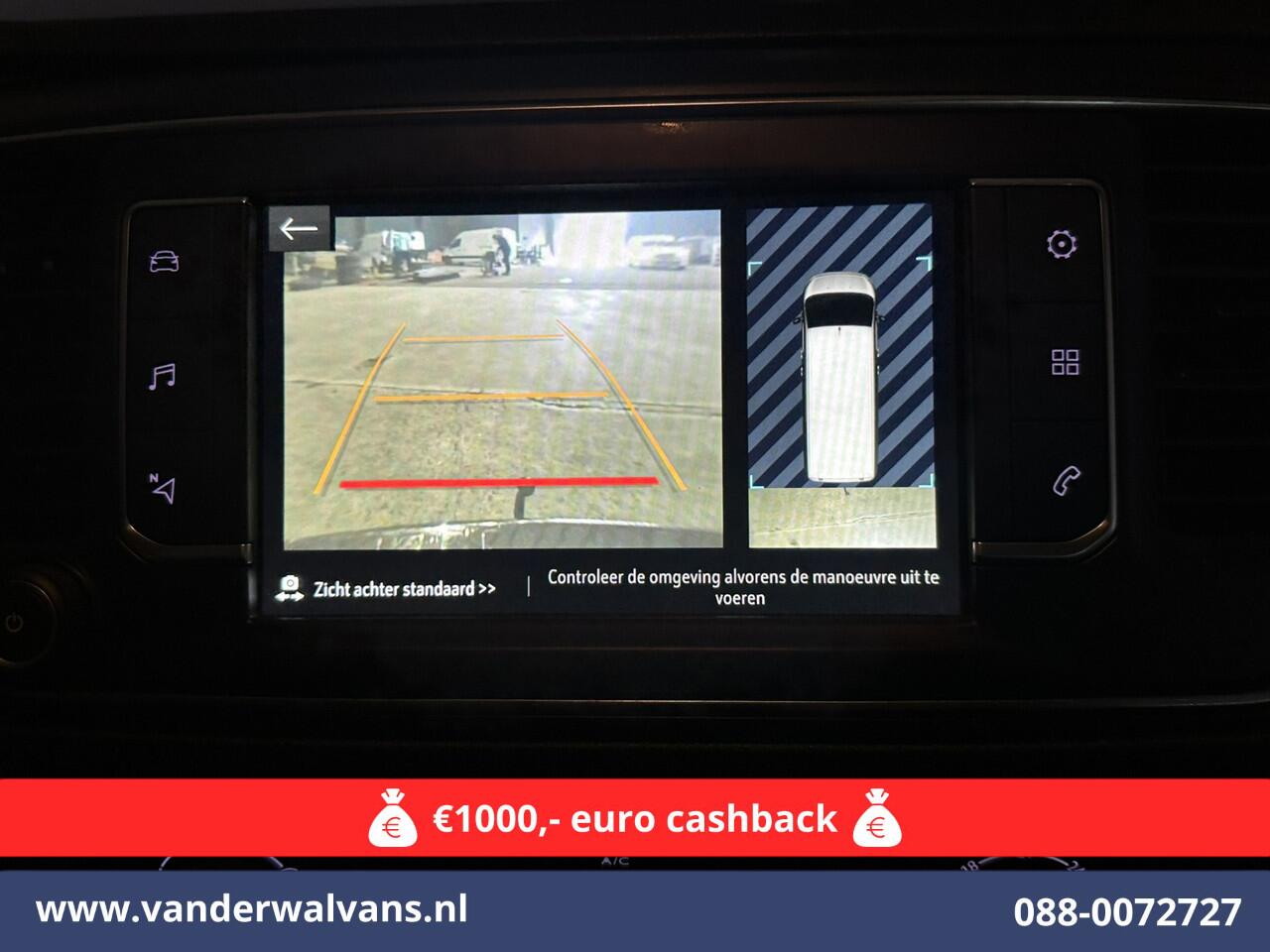 Opel VIVARO 2.0 CDTI 150pk L3H1 Dubbele Cabine Euro6 Airco | Camera | Navigatie | 5-zits | 2500kg Trekhaak Apple Carplay, Android Auto, Cruisecontrol, LM Velgen, Parkeersensoren