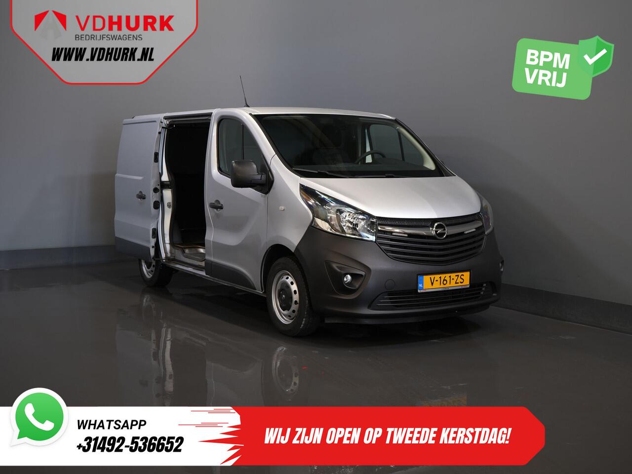 Opel VIVARO 1.6 CDTI 125 pk BPM VRIJ! NL Auto/ Camera/ PDC/ Cruise/ Trekhaak/ Airco