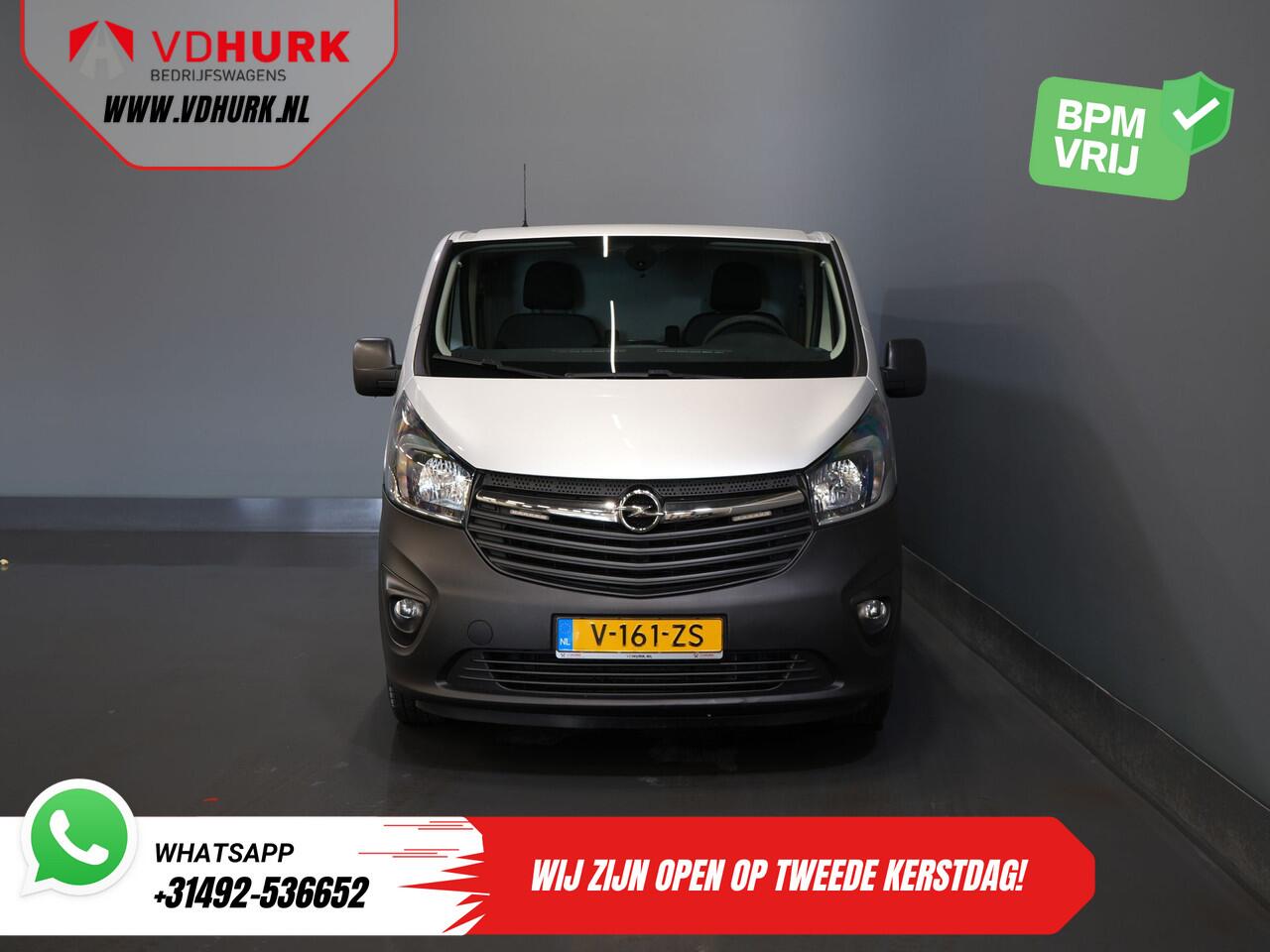 Opel VIVARO 1.6 CDTI 125 pk BPM VRIJ! NL Auto/ Camera/ PDC/ Cruise/ Trekhaak/ Airco