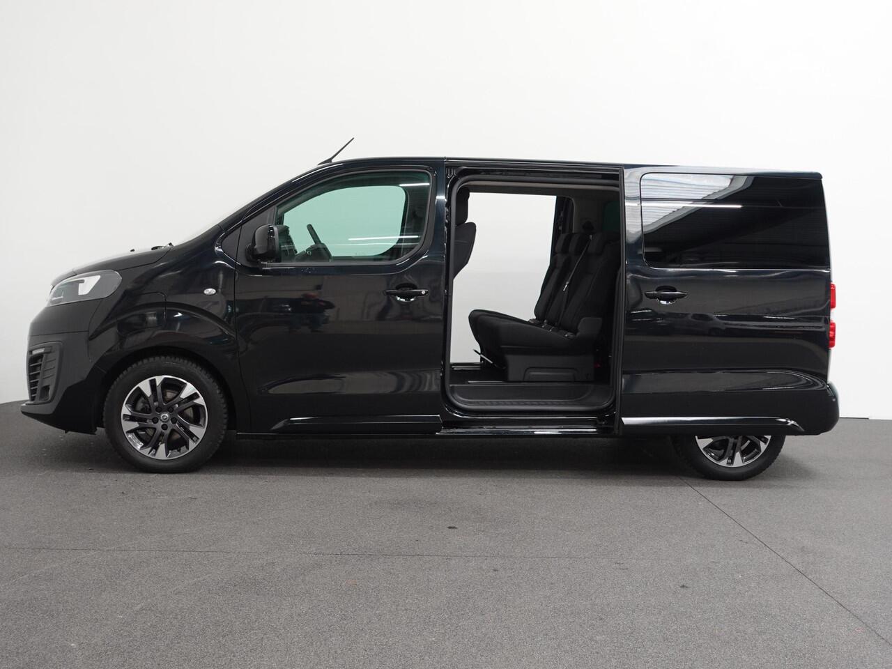 Opel ZAFIRA Vivaro-e Combi L2H1 75 kWh e-Zafira 8 persoons Navigatie Airco Dab Camera 360 Cruise control Dab Lichtmetalen velgen Stoelverwarming