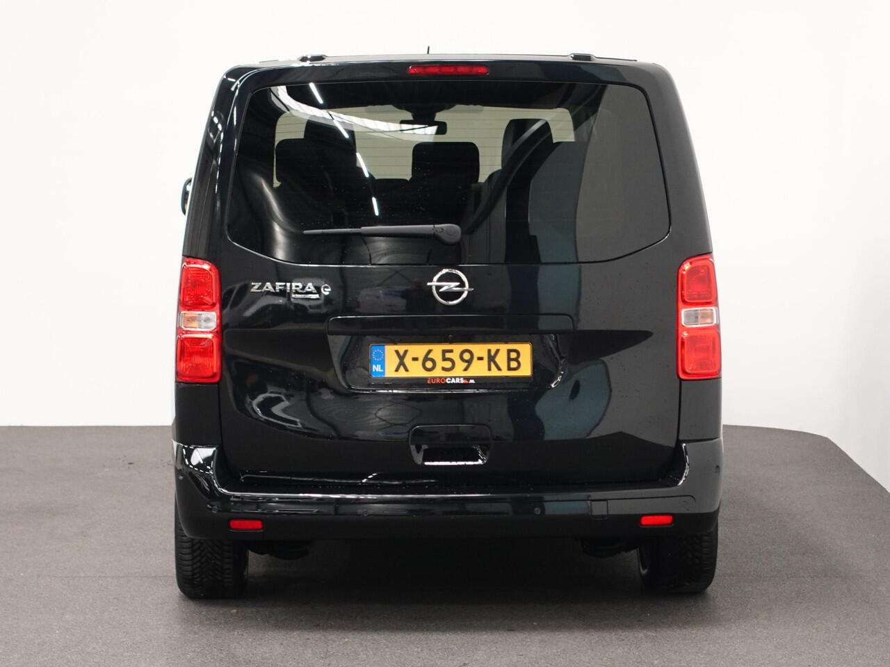 Opel ZAFIRA Vivaro-e Combi L2H1 75 kWh e-Zafira 8 persoons Navigatie Airco Dab Camera 360 Cruise control Dab Lichtmetalen velgen Stoelverwarming