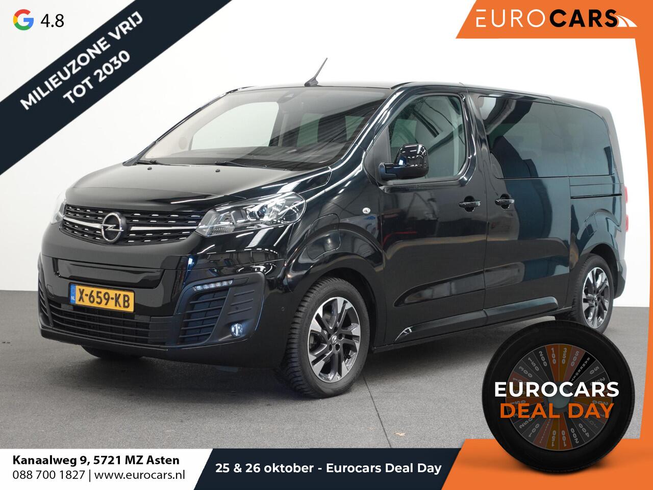 Opel ZAFIRA Vivaro-e Combi L2H1 75 kWh e-Zafira 8 persoons Navigatie Airco Dab Camera 360 Cruise control Dab Lichtmetalen velgen Stoelverwarming