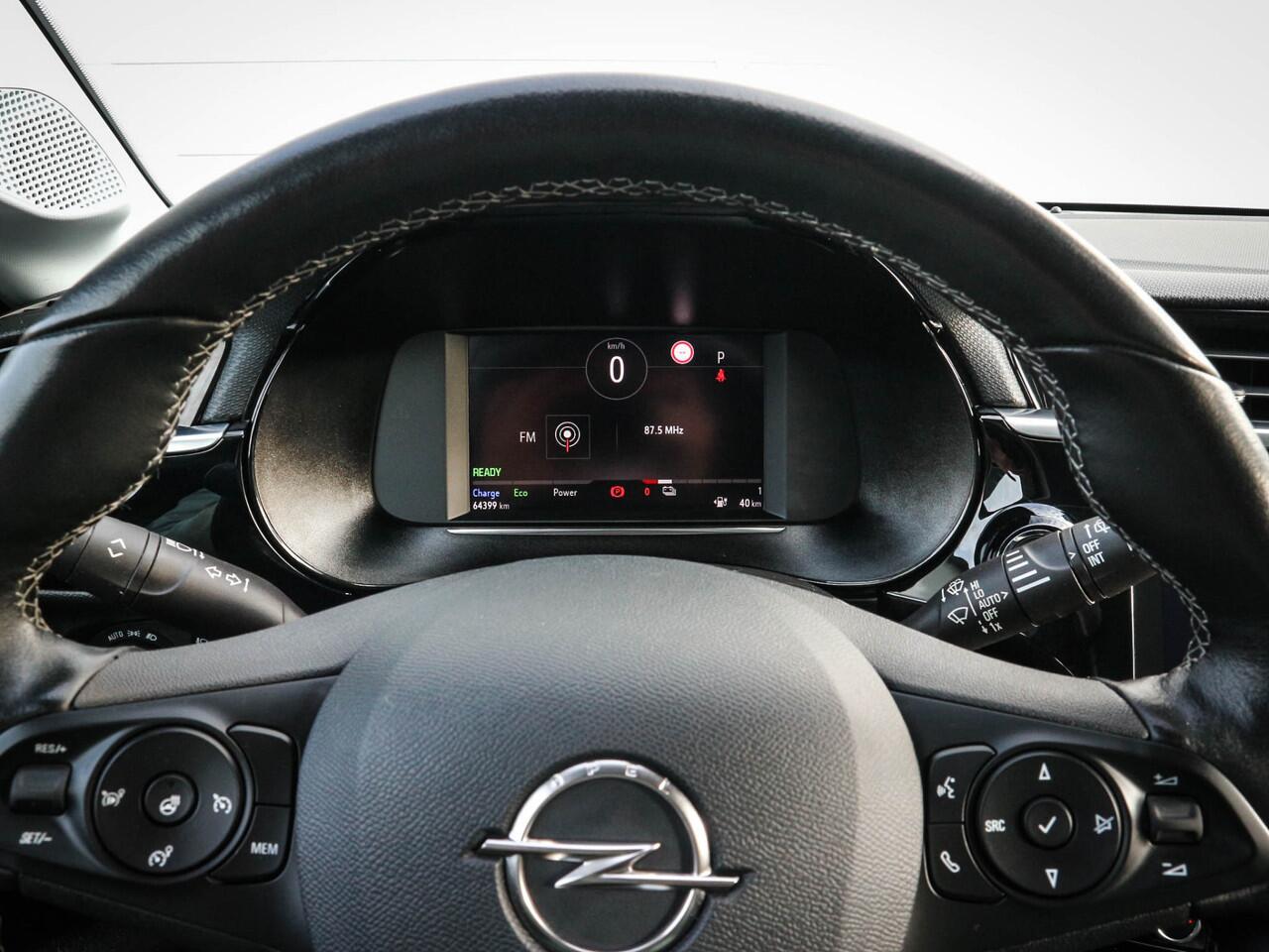 Opel e-Corsa Launch 50 kWh | Clima | Cruise | Navi | Led | Pdc | Lichtmetaal | Stoelverwarming | SOH 91,9% | 3 fase lader