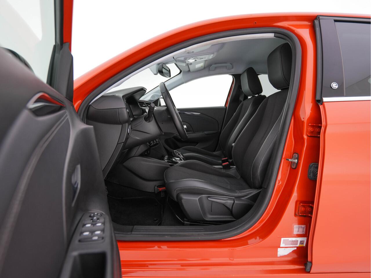 Opel e-Corsa Elegance 50 kWh [ 3-Fase ] {SOH-94%} (INCL-BTW) Aut. *FULL-LED | DIGI-COCKPIT | LEATHER-MICROFIBRE | NAVI-FULLMAP | CAMERA | CARPLAY | ECC | KEYLESS | CRUISE | DAB | LANE-ASSIST | PDC | SPORT-SEATS | PRIVACY-GLASS | 16"ALU*