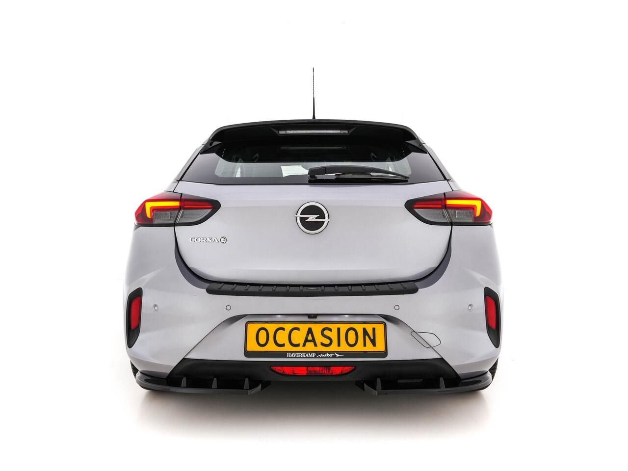 Opel e-Corsa GS-Line Bitter-Edition 50 kWh [ 3-Fase ] (INCL-BTW) Aut.* HEATPUMP | LEATHER-MICROFIBRE | ADAPTIVE-CRUISE | CARPLAY | CCS-FASTLOADER | FULL-LED | HEATED-SPORTSEATS | DAB+ | ECC | LANE-ASSIST | CAMERA | PDC | DIGI-COCKPIT | 17 "ALU*