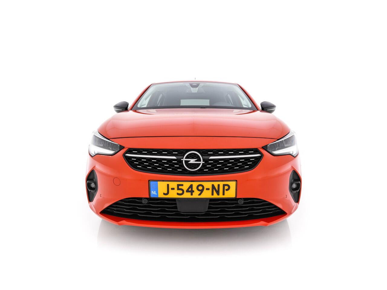 Opel e-Corsa Elegance 50 kWh [ 3-Fase ] {SOH-94%} (INCL-BTW) Aut. *FULL-LED | DIGI-COCKPIT | LEATHER-MICROFIBRE | NAVI-FULLMAP | CAMERA | CARPLAY | ECC | KEYLESS | CRUISE | DAB | LANE-ASSIST | PDC | SPORT-SEATS | PRIVACY-GLASS | 16"ALU*