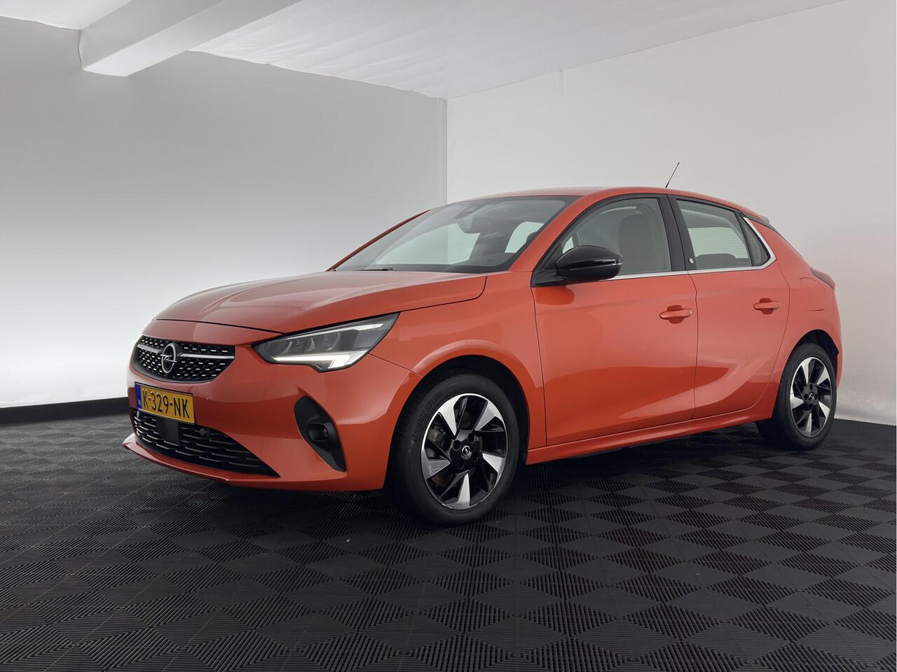 Opel e-Corsa Elegance 50 kWh [3-FASE] {SOH-90%} (INCL-BTW) Aut.*FULL-LED | DIGI-COCKPIT | LEATHER-MICROFIBRE | CARPLAY | CAMERA | ECC | KEYLESS | CRUISE | DAB | 16'' ALU*