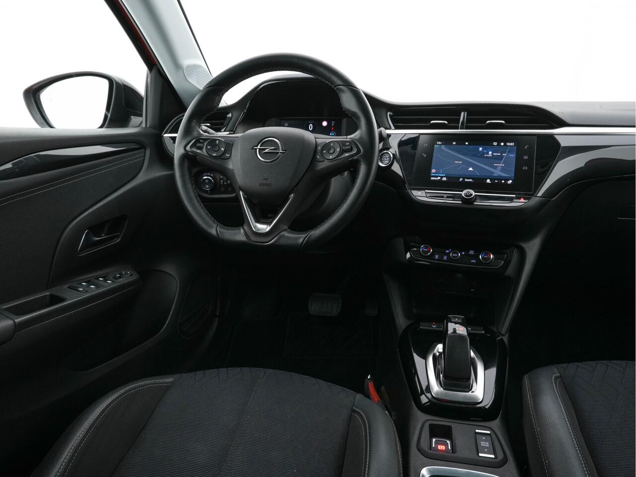 Opel e-Corsa Elegance 50 kWh [ 3-Fase ] {SOH-94%} (INCL-BTW) Aut. *FULL-LED | DIGI-COCKPIT | LEATHER-MICROFIBRE | NAVI-FULLMAP | CAMERA | CARPLAY | ECC | KEYLESS | CRUISE | DAB | LANE-ASSIST | PDC | SPORT-SEATS | PRIVACY-GLASS | 16"ALU*