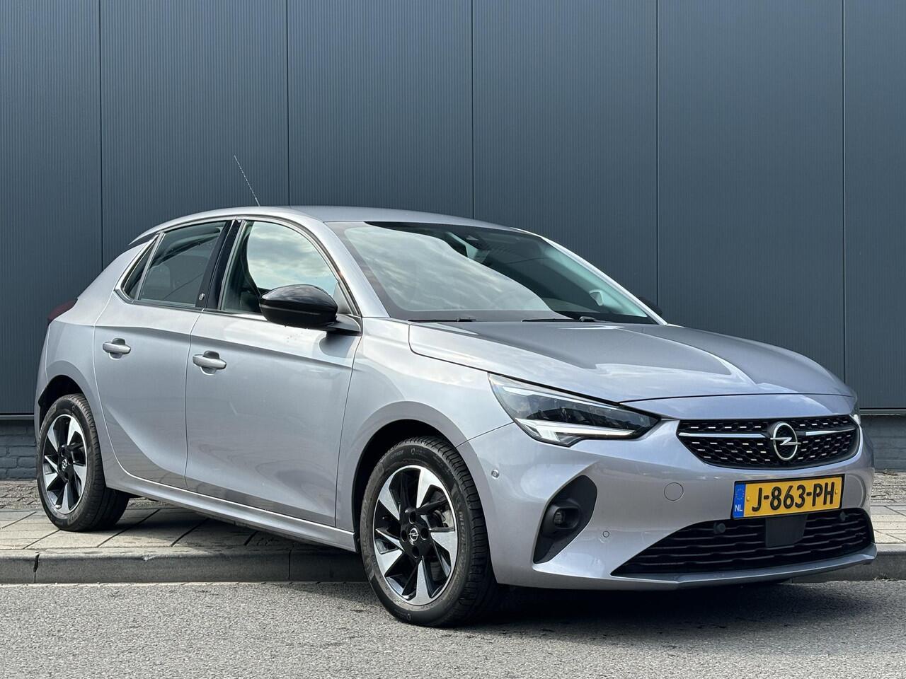 Opel e-Corsa Elegance EV 3-FASEN 50kWh 136pk | 11KW BOORDLADER | PREMIUM PACK | 180° CAMERA+SENSOREN | NAVI PRO 10" | ISOFIX | DODEHOEKBEW. | DAB+ |