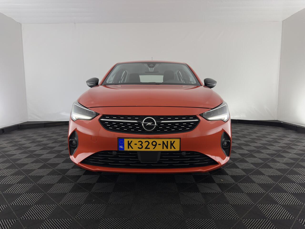 Opel e-Corsa Elegance 50 kWh [3-FASE] {SOH-90%} (INCL-BTW) Aut.*FULL-LED | DIGI-COCKPIT | LEATHER-MICROFIBRE | CARPLAY | CAMERA | ECC | KEYLESS | CRUISE | DAB | 16'' ALU*