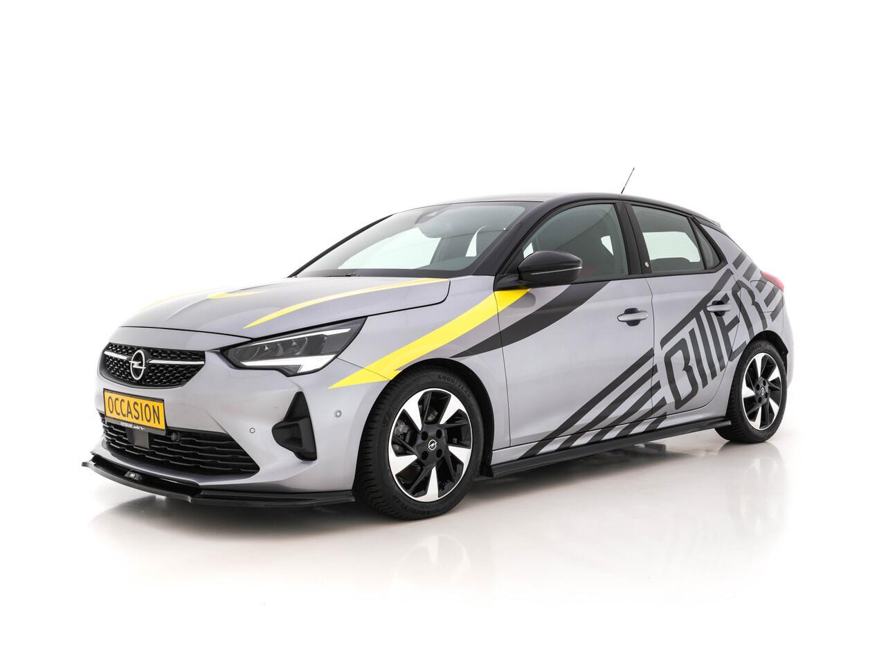 Opel e-Corsa GS-Line Bitter-Edition 50 kWh [ 3-Fase ] (INCL-BTW) Aut.* HEATPUMP | LEATHER-MICROFIBRE | ADAPTIVE-CRUISE | CARPLAY | CCS-FASTLOADER | FULL-LED | HEATED-SPORTSEATS | DAB+ | ECC | LANE-ASSIST | CAMERA | PDC | DIGI-COCKPIT | 17 "ALU*