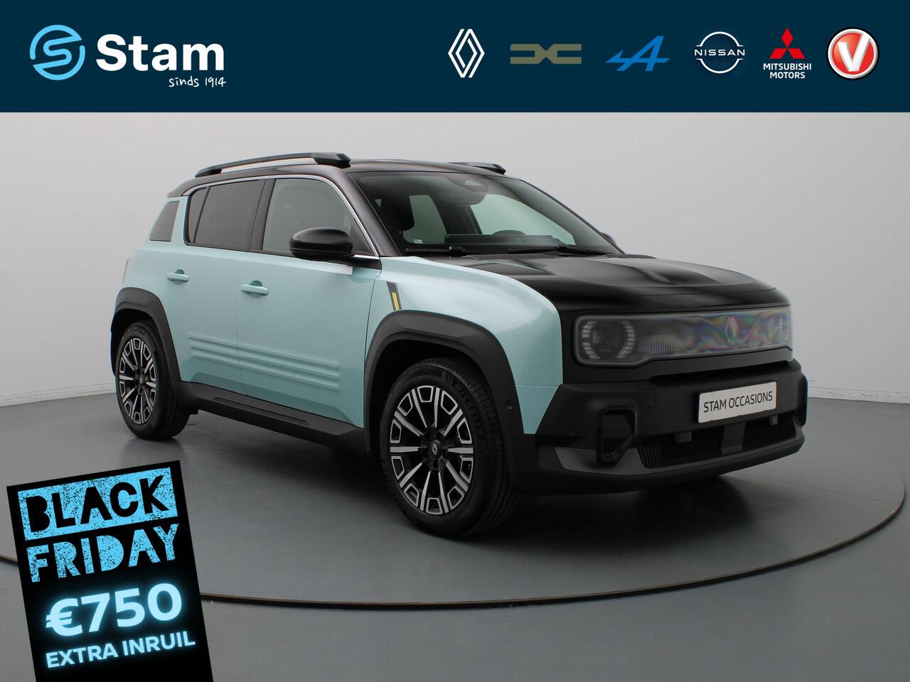 Renault 4 comfort range iconic 52 kWh Automaat Camera | Adapt. Cruise | Navi | Parkeersens. v+a | Stoel-/stuurverw.