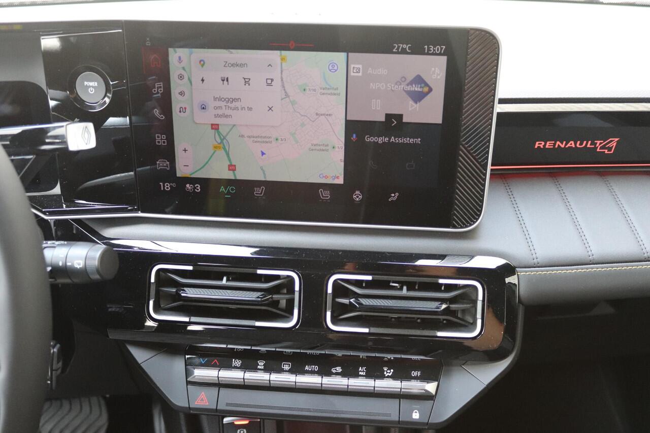 Renault 4 Comfort Range Iconic 52 kWh | Stoel + stuurverwarming | Achteruitrijcamera | El. achterklep | Demo |