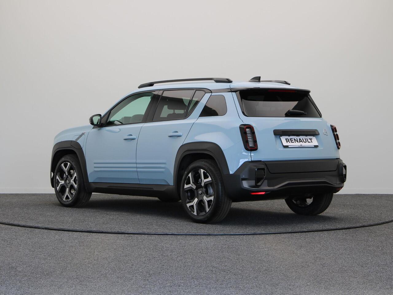 Renault 4 comfort range techno 52 kWh | Stoel- en stuurwielverwarming | Adaptieve cruise control | 18" Lichtmetalen velgen |