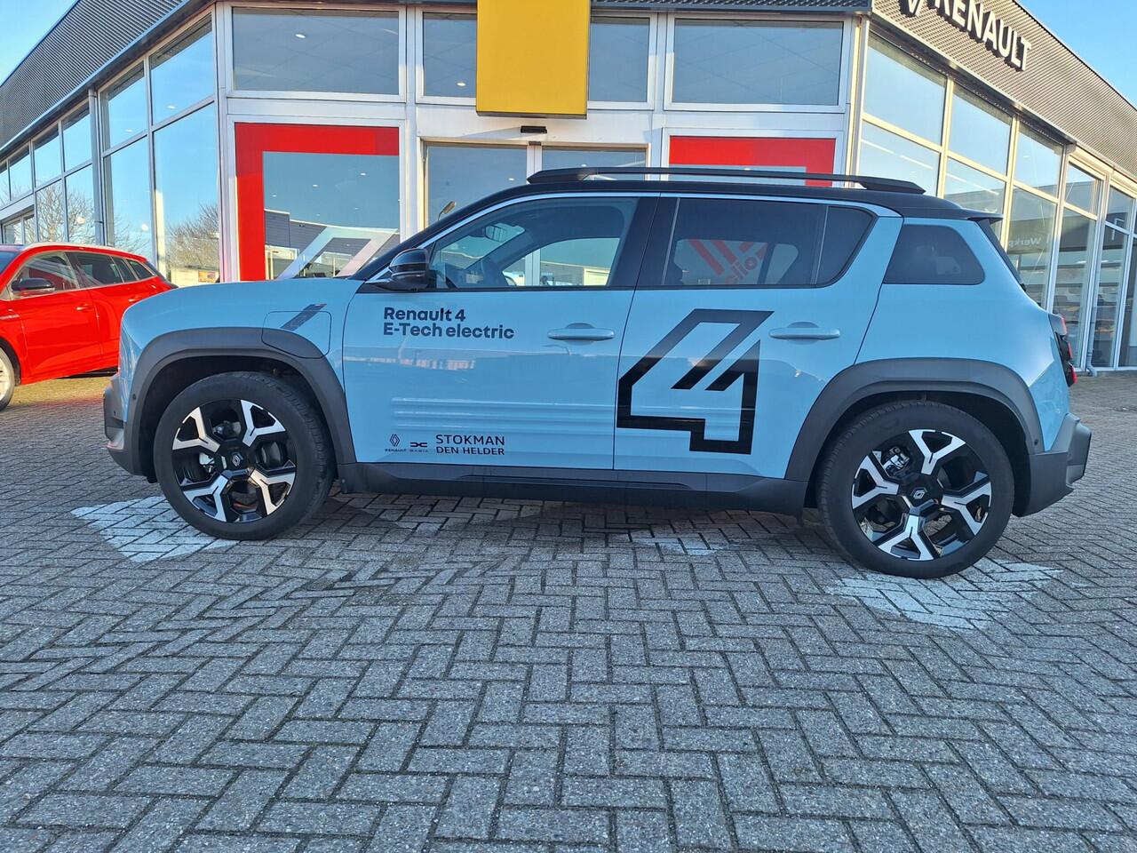 Renault 4 comfort range techno 52 kWh | Navigatie | Climat Control | Electrische achterklep | Adaptive Cruise | DEMONSTRATIE AUTO, VRAAG NAAR BESCHIKBAARHEID |