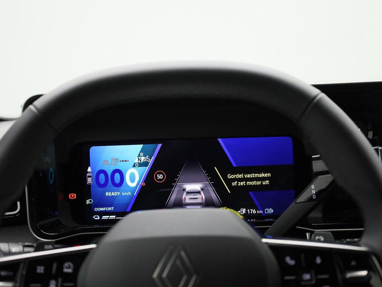 Renault 4 comfort range iconic 52 kWh | Pack Advanced Driving Assist | Harman Kardon Audio | Camera | Stoel- & Stuurwielverwarming | Lederen Bekleding | 18" LMV | Android Automotive | LED | Keyless | Draadloze Apple Carplay & Android Auto