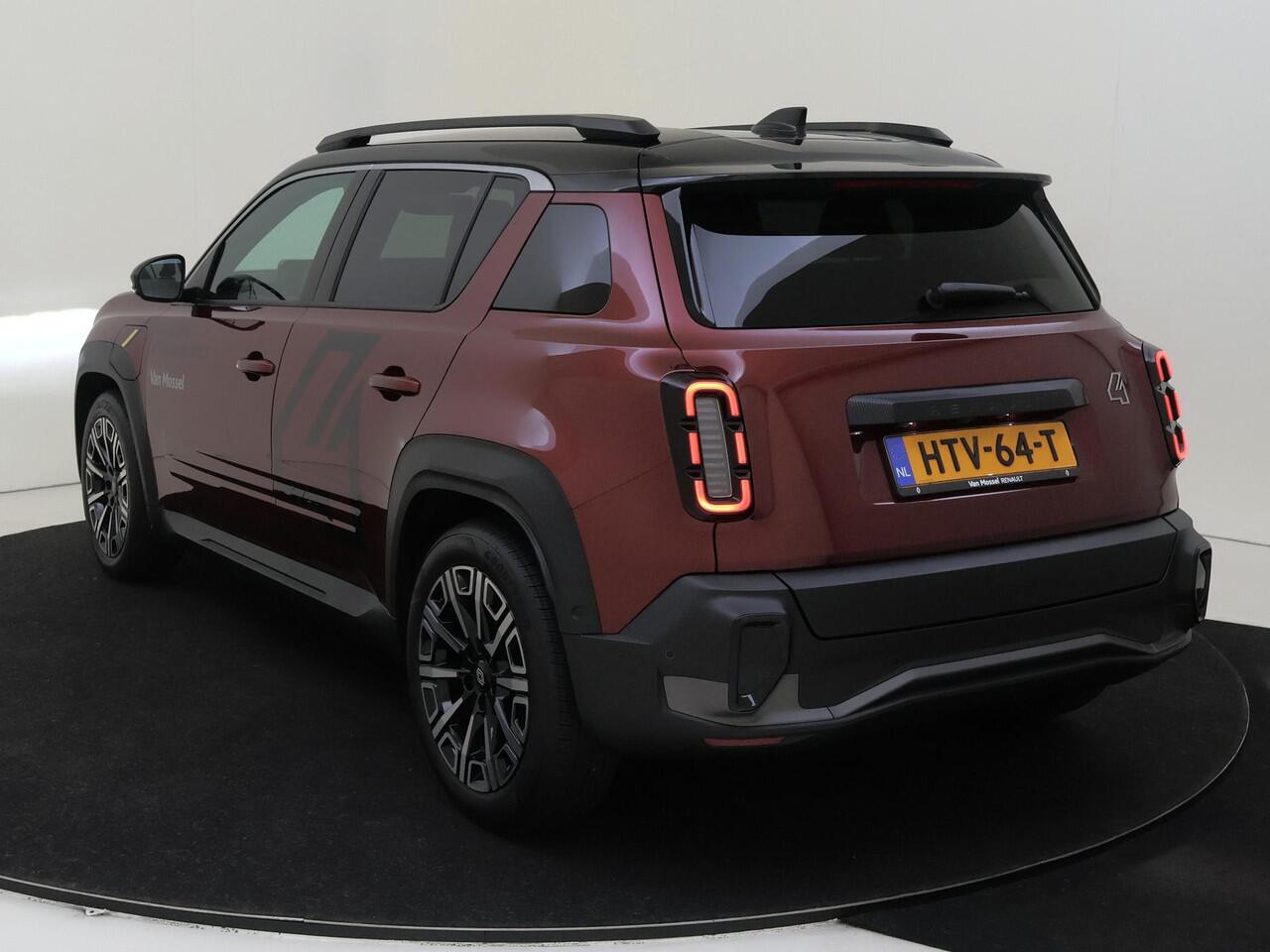 Renault 4 comfort range iconic 150PK 52 kWh | Navigatie Via Google | Apple & Android Carplay | Parkeersensoren Voor & Achter | Achteruitrijcamera | Adaptieve Cruise Control | Privacy Glass | Keyless entry | Elektrische Achterklep |