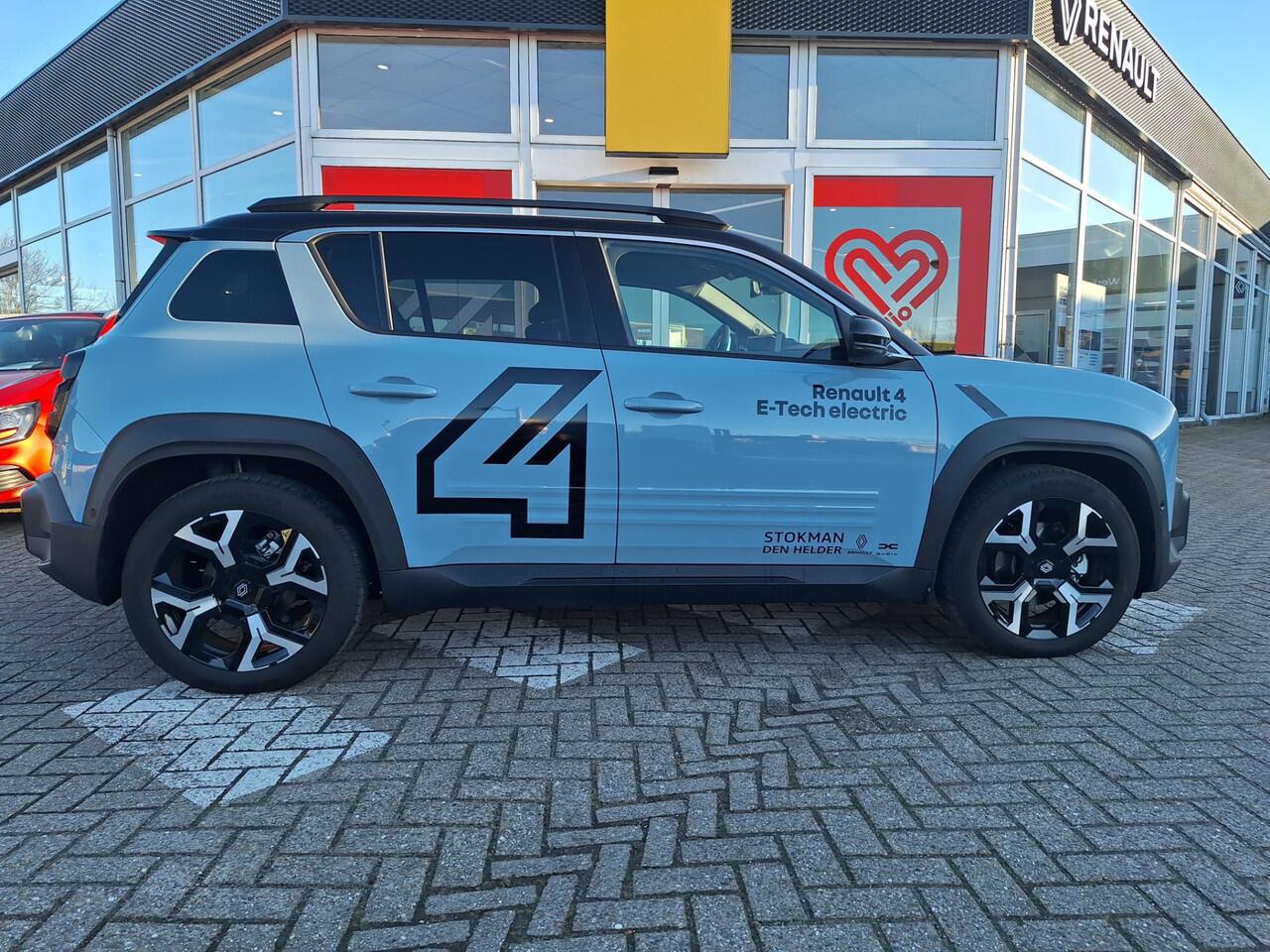 Renault 4 comfort range techno 52 kWh | Navigatie | Climat Control | Electrische achterklep | Adaptive Cruise | DEMONSTRATIE AUTO, VRAAG NAAR BESCHIKBAARHEID |