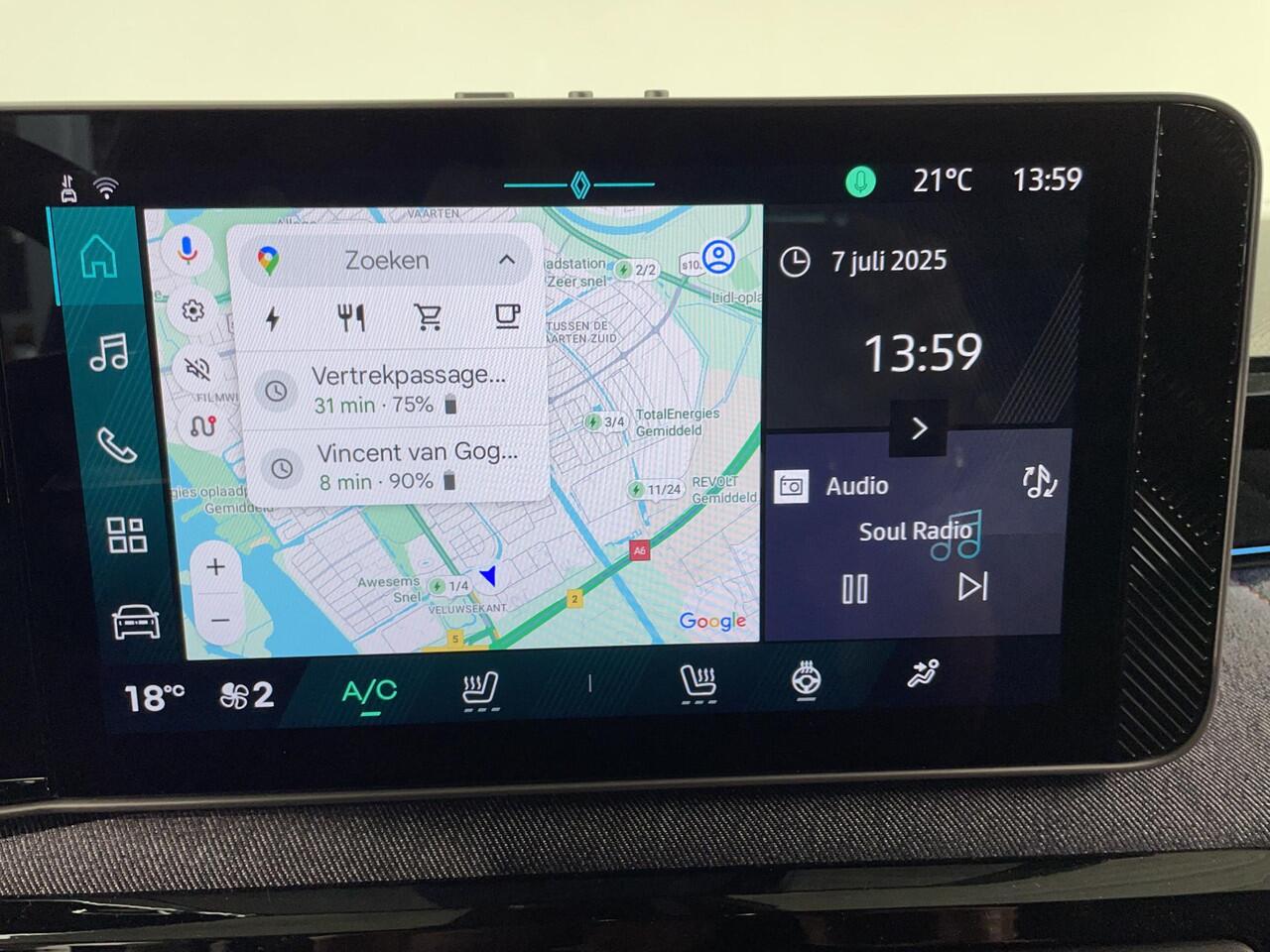 Renault 4 comfort range iconic 52 kWh Airco | Navigatie | Apple carplay \ Android auto | Demo |