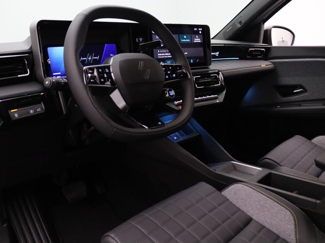 Renault 4 comfort range iconic 52 kWh Automaat Camera | Adapt. Cruise | Navi | Parkeersens. v+a | Stoel-/stuurverw.