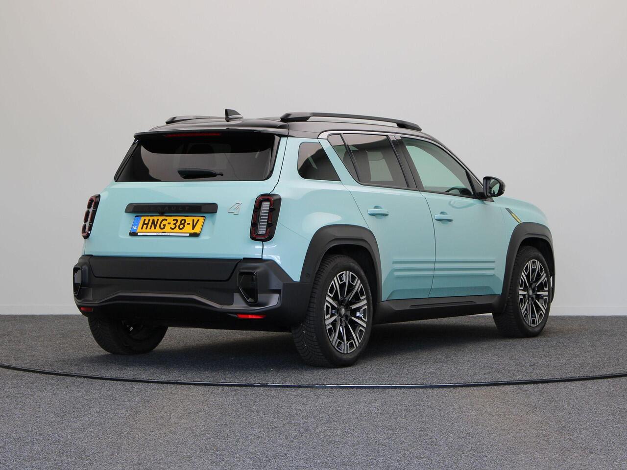 Renault 4 comfort range iconic 52 kWh | Harman Kardon | Elektr. Bedienbare Achterklep | Achteruitrijcamera | Stuurwiel en Voorstoelen Verwarmd |