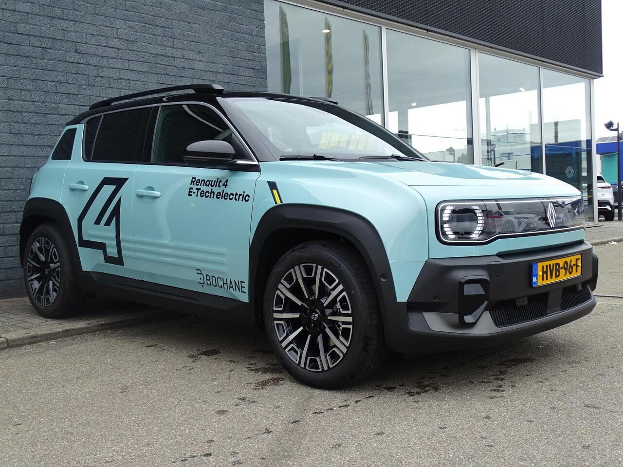 Renault 4 comfort range iconic 52 kWh PACK ADVANCED DRIVING ASSIST / HARMAN KARDON AUDIO / V2L ADAPTER | Demo |