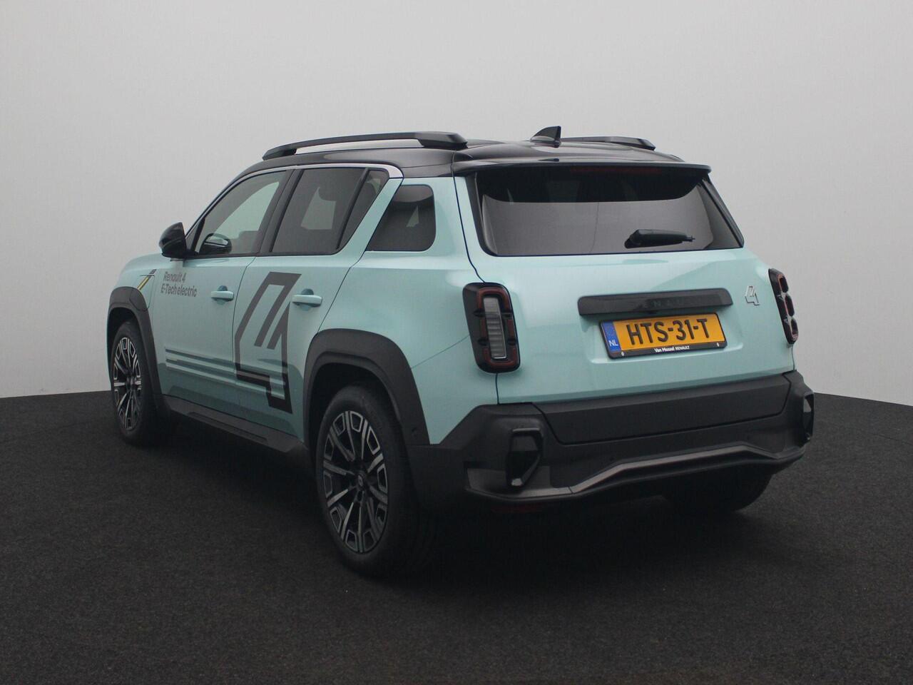 Renault 4 E-Tech electric comfort range iconic 52 kWh | Demo | Parkeersensoren rondom met automatisch inparkeren | Verwarmbare voorstoelen en stuurwiel | 10" openR link multimedia en navigatiesysteem met ingebouwde Google services |