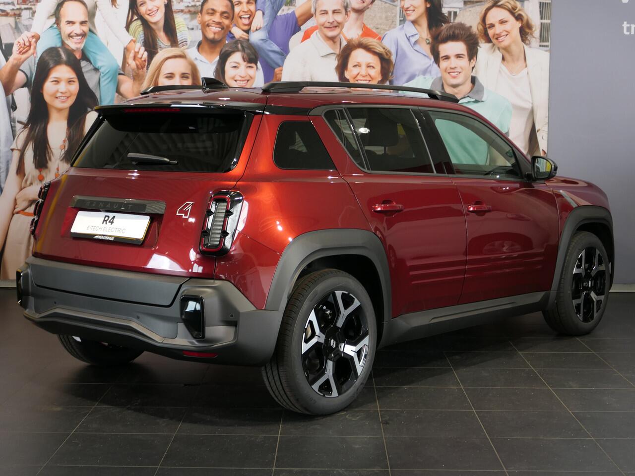 Renault 4 comfort range techno 52 kWh - Occasion Lease vanaf ¤559 p/m - *DEMO* - One Pedal - Stoel/Stuurverwarming - Camera