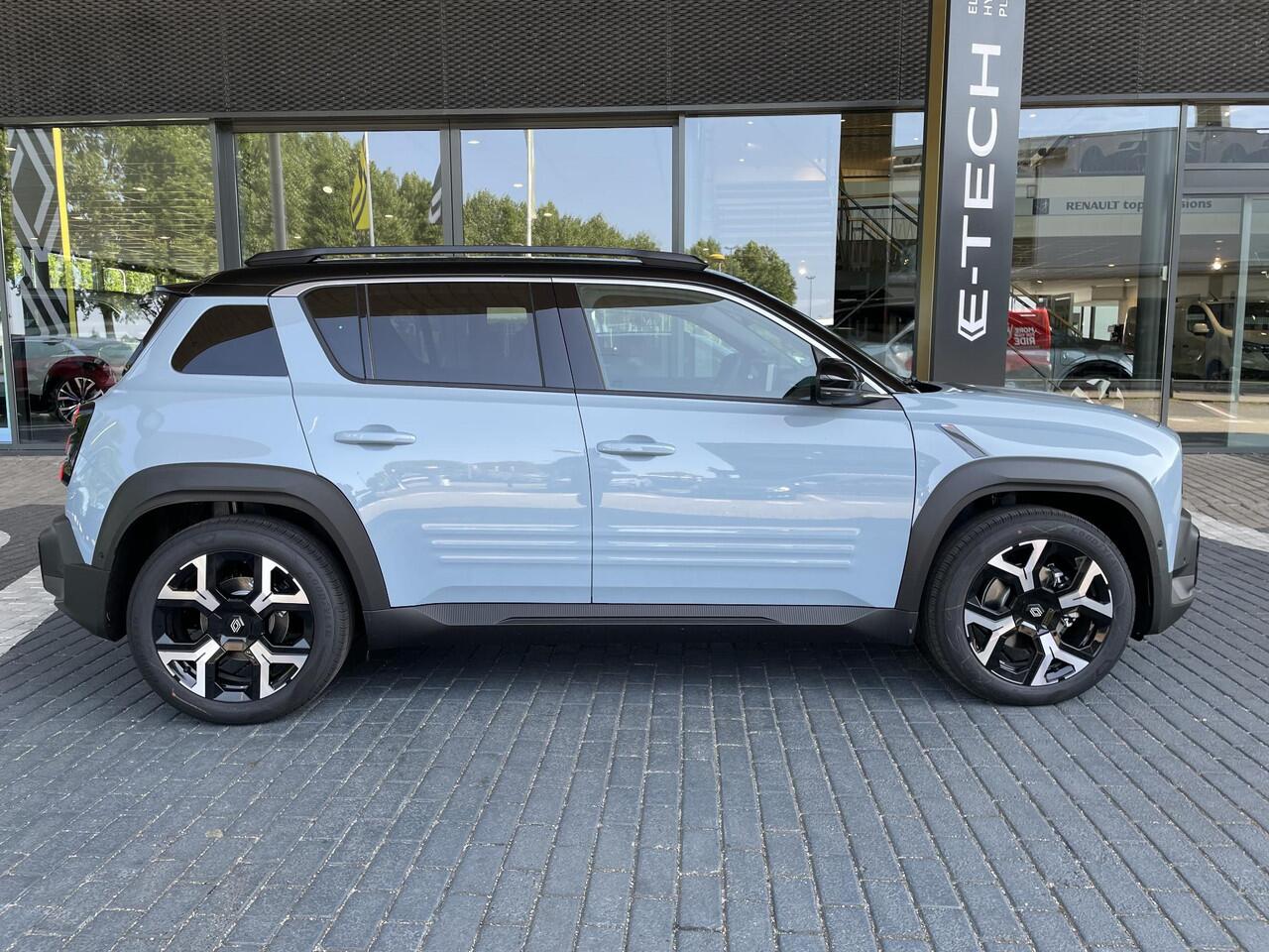 Renault 4 comfort range techno 52 kWh / Demo Hillegom / pack safety & advanced driving assist / pack winter premium / adapter V2L, energie naar extern apparaat /