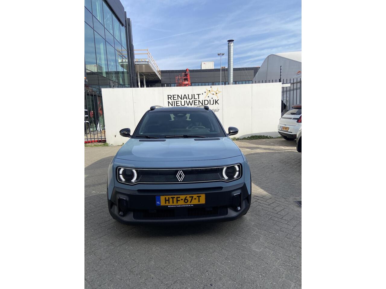 Renault 4 comfort range techno 52 kWh / Google assist /Parkeersensoren/achteruit rij camera/Climate control / Demo zuidoost / vraag naar beschikbaarheid