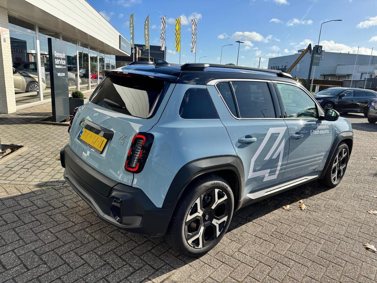 Renault 4 comfort range techno 52 kWh E-TECH ELECTRIC De R4 is al leverbaar vanaf ¤ 29.990* WORDT VERWACHT!!