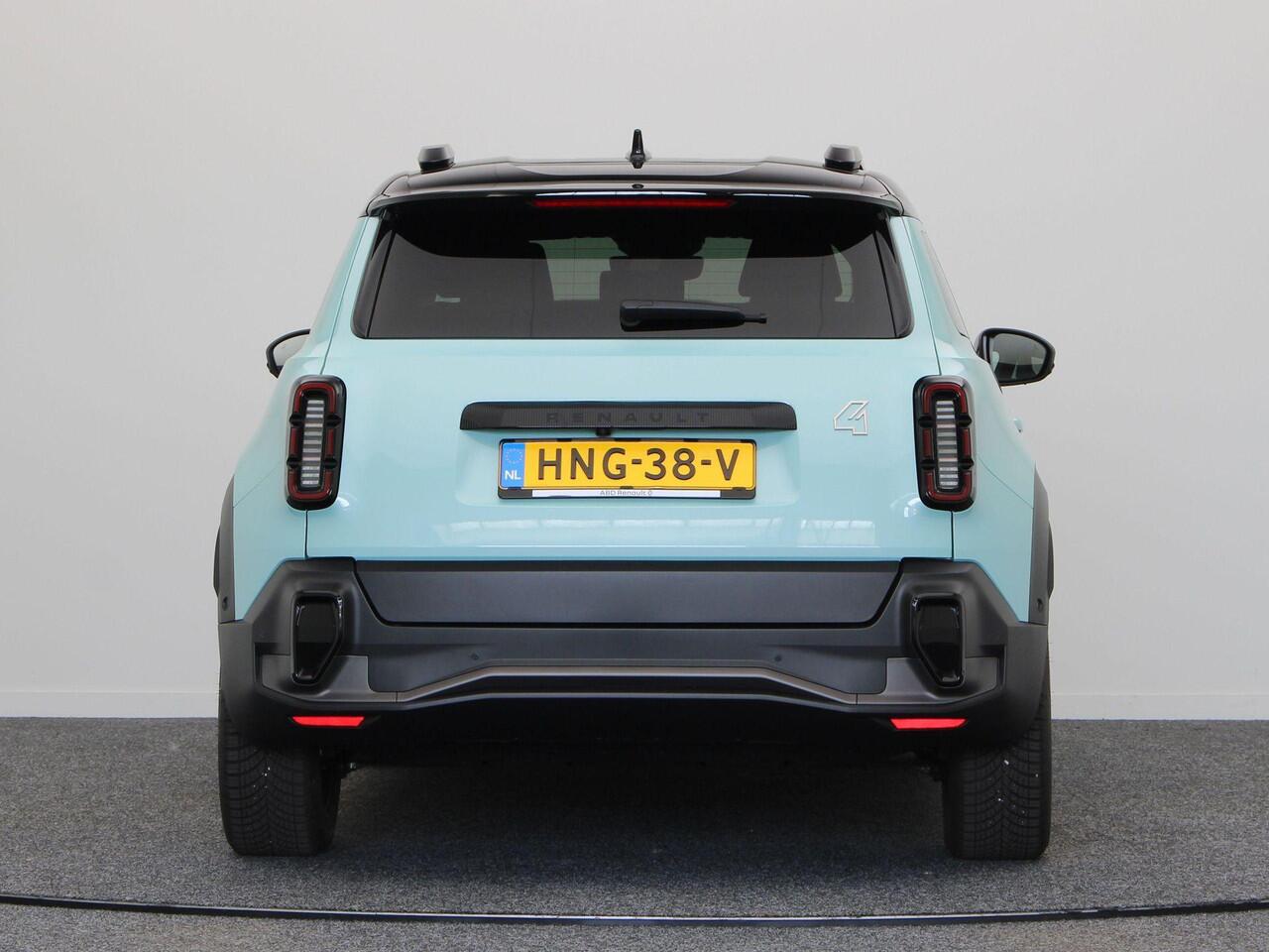 Renault 4 comfort range iconic 52 kWh | Harman Kardon | Elektr. Bedienbare Achterklep | Achteruitrijcamera | Stuurwiel en Voorstoelen Verwarmd |