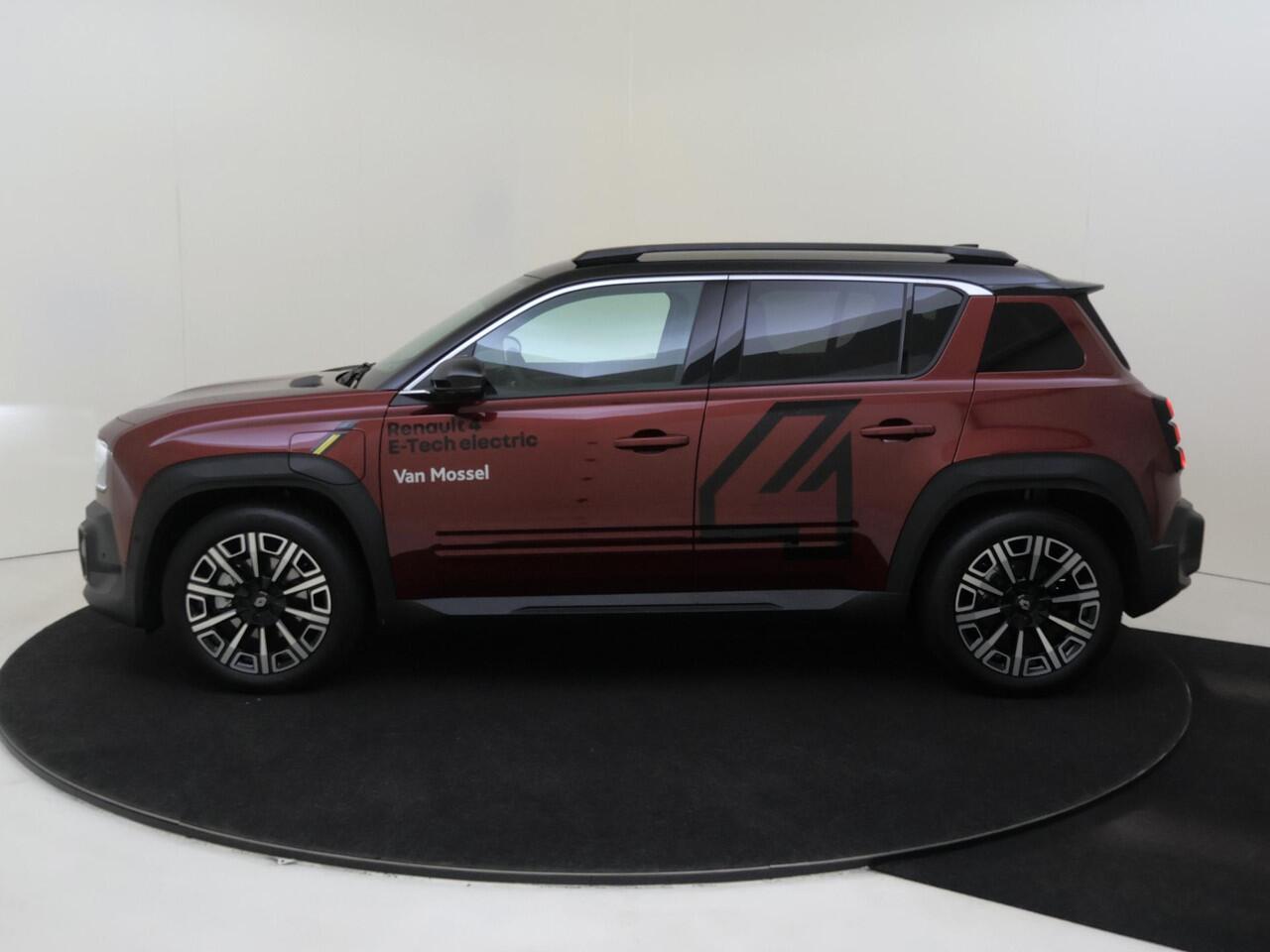 Renault 4 comfort range iconic 150PK 52 kWh | Navigatie Via Google | Apple & Android Carplay | Parkeersensoren Voor & Achter | Achteruitrijcamera | Adaptieve Cruise Control | Privacy Glass | Keyless entry | Elektrische Achterklep |