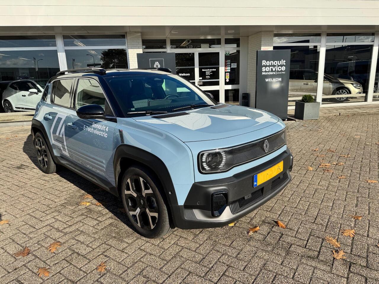 Renault 4 comfort range techno 52 kWh E-TECH ELECTRIC De R4 is al leverbaar vanaf ¤ 29.990* WORDT VERWACHT!!