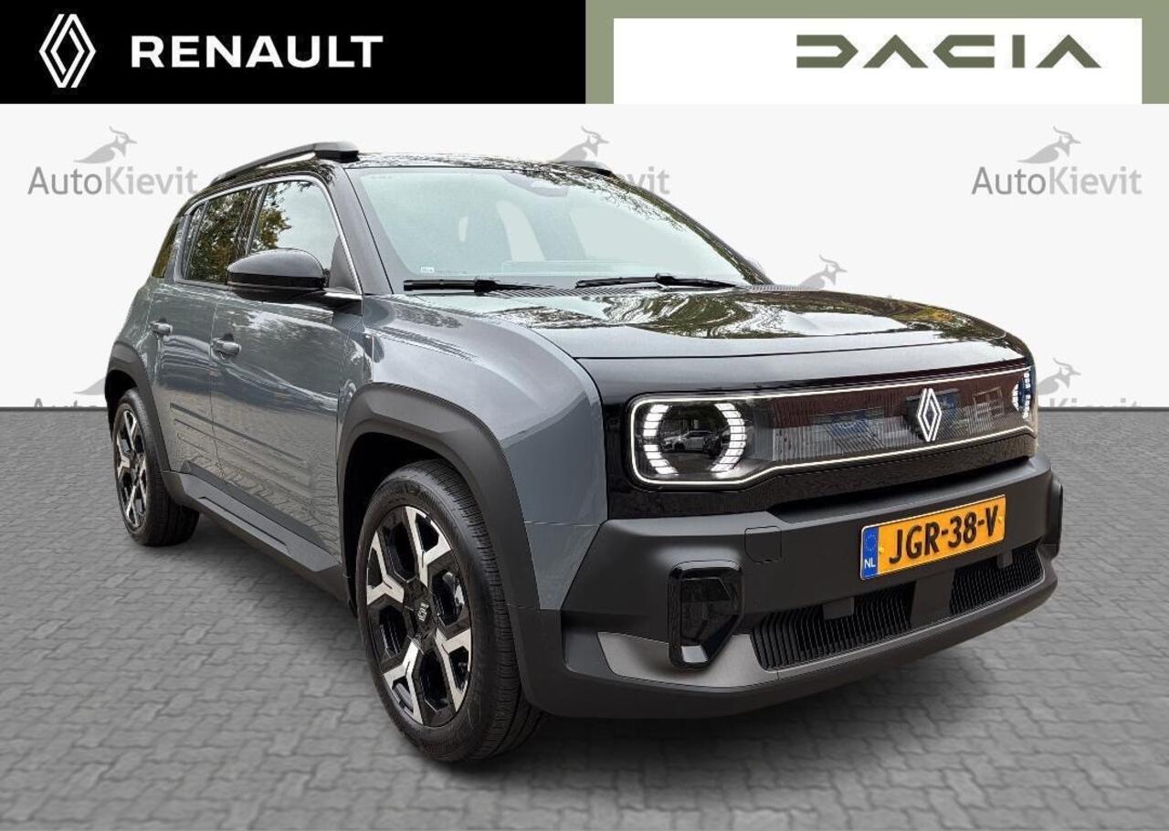 Renault 4 comfort range techno 52 kWh - 5 JAAR GARANTIE / pack winter premium / motorkap zwart