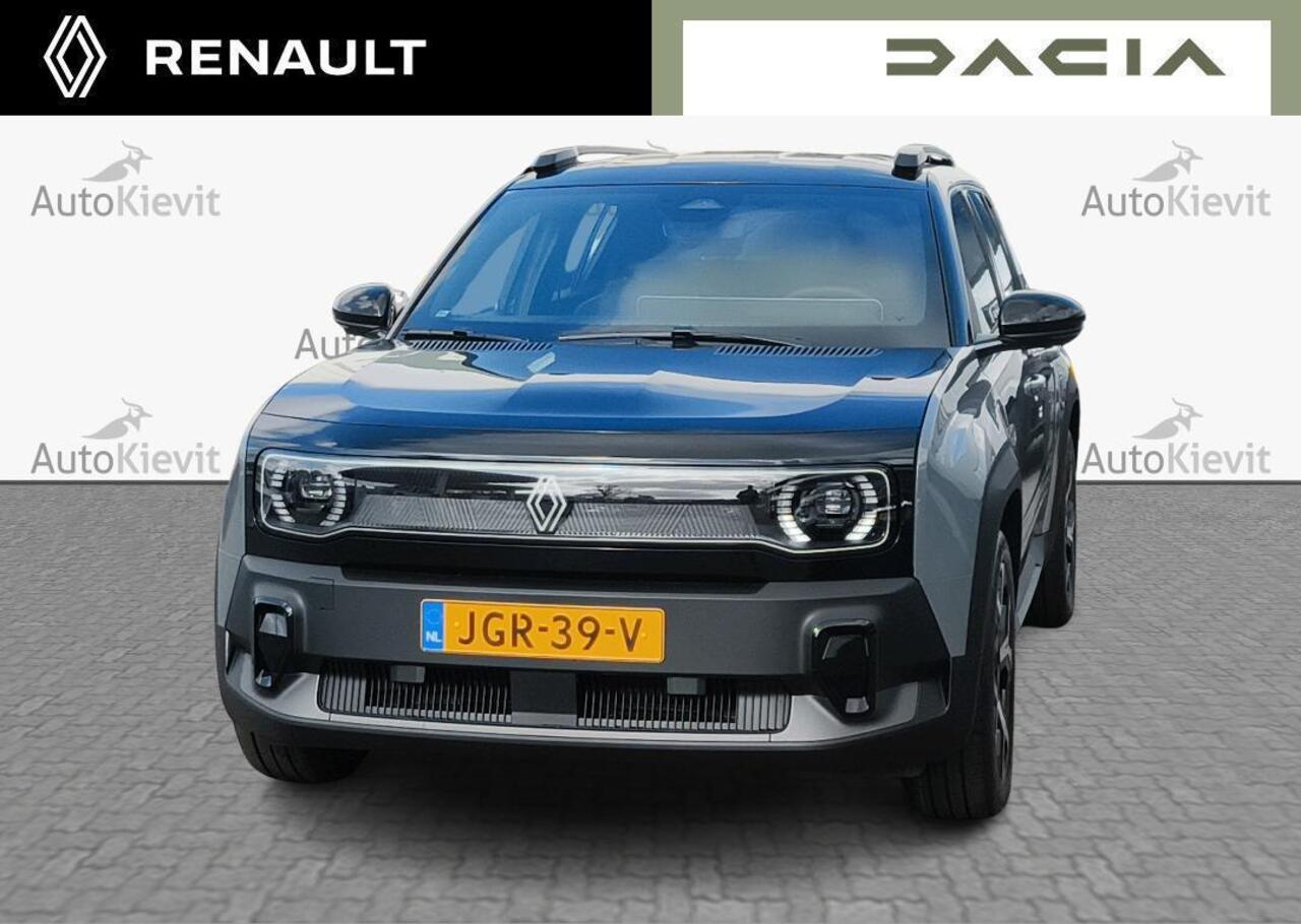 Renault 4 comfort range techno 52 kWh - 5 JAAR GARANTIE / pack winter premium / motorkap zwart