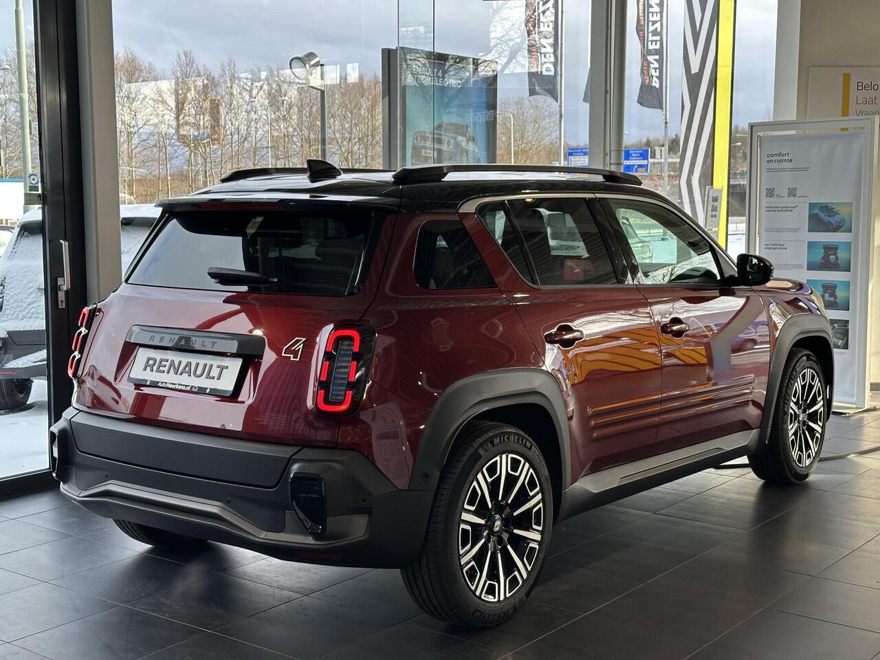 Renault 4 Iconic 150 pk Comfort Range l Meer dan ¤ 3.000 voorraadvoordeel! l Gratis 5 jaar fabrieksgarantie! l Uit voorraad leverbaar!