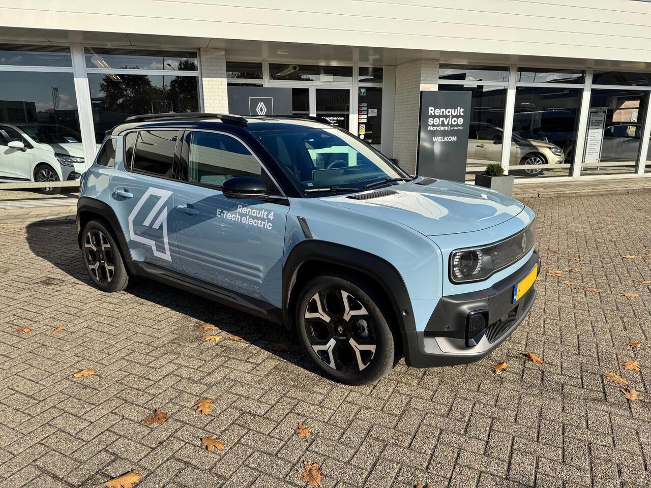 Renault 4 comfort range techno 52 kWh E-TECH ELECTRIC De R4 is al leverbaar vanaf ¤ 29.990* WORDT VERWACHT!!