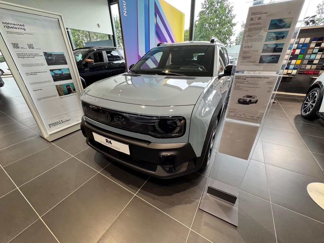 Renault 4 comfort range techno 52 kWh E-TECH ELECTRIC De R4 is al leverbaar vanaf ¤ 29.990* WORDT VERWACHT!!