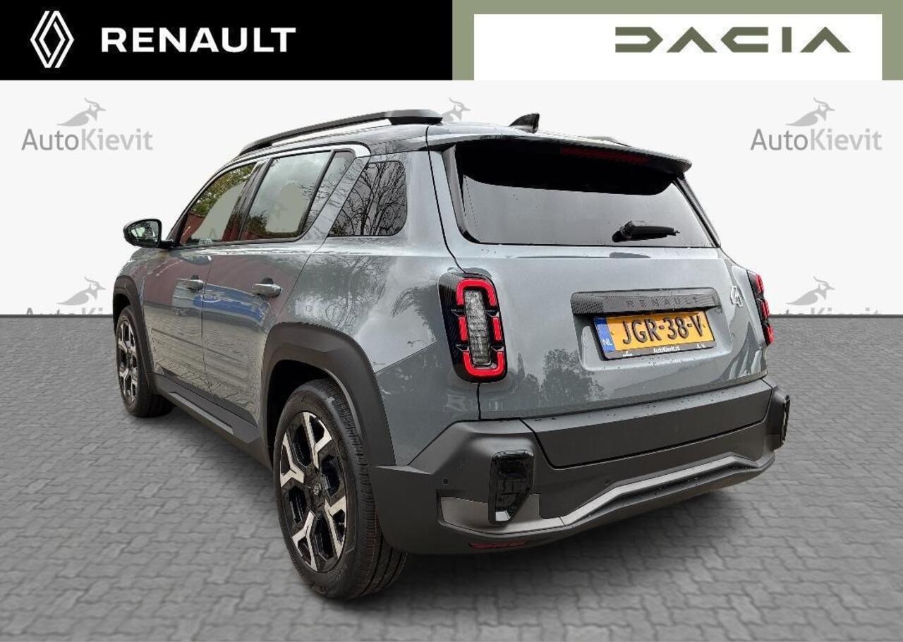 Renault 4 comfort range techno 52 kWh - 5 JAAR GARANTIE / pack winter premium / motorkap zwart