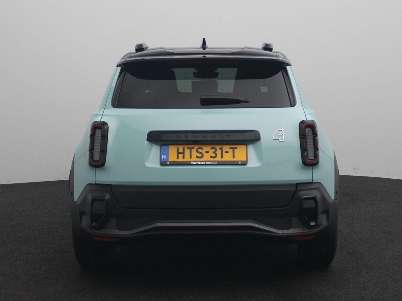 Renault 4 E-Tech electric comfort range iconic 52 kWh | Demo | Parkeersensoren rondom met automatisch inparkeren | Verwarmbare voorstoelen en stuurwiel | 10" openR link multimedia en navigatiesysteem met ingebouwde Google services |